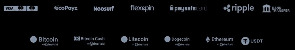 spin samurai payment methods